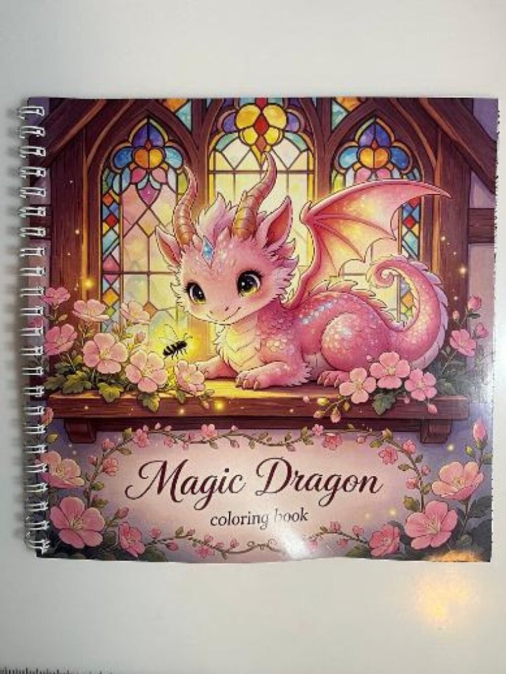 #COLOR-6 "BENT" Magic Dragon Adult Coloring Book
